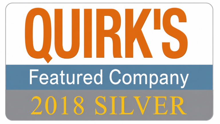 Quirk's Featured Company, 2018 Silver
